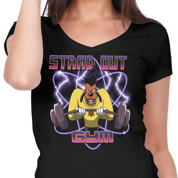 Stand Out Gym - Women s V-Neck For Sale - Image 4
