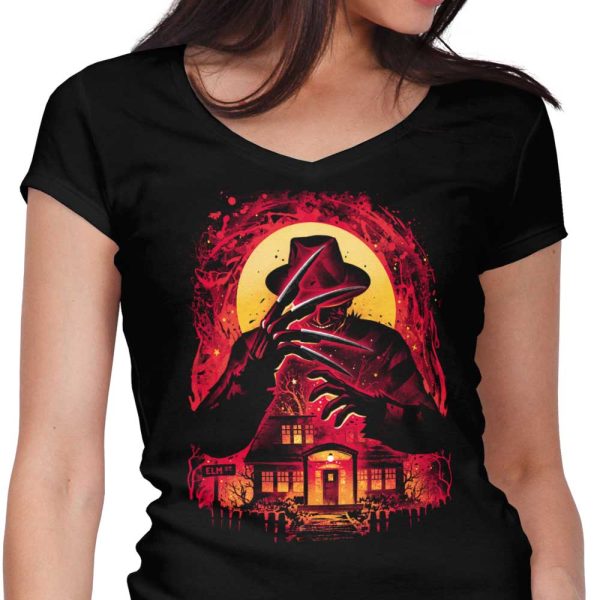 House of Nightmares - Women s V-Neck For Discount