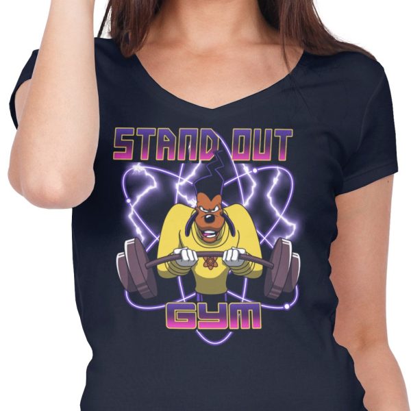 Stand Out Gym - Women s V-Neck For Sale - Image 5