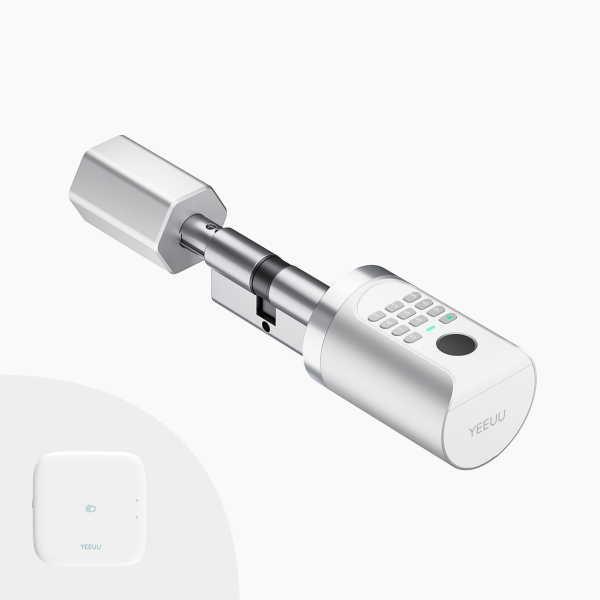 YEEUU C1E Smart Cylinder, Euro Profile&Oval, App-enabled, with Fingerprint, NFC, and Passcode. Cylinder Inside. Supply - Image 2