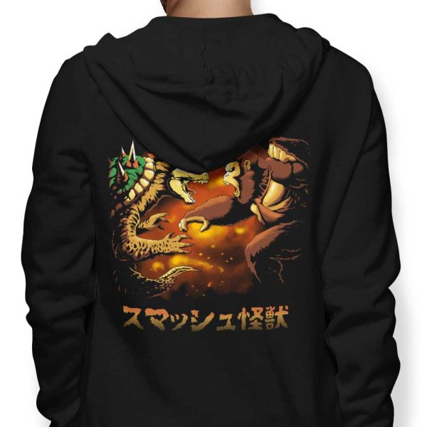 Smash Kaiju - Hoodie Hot on Sale