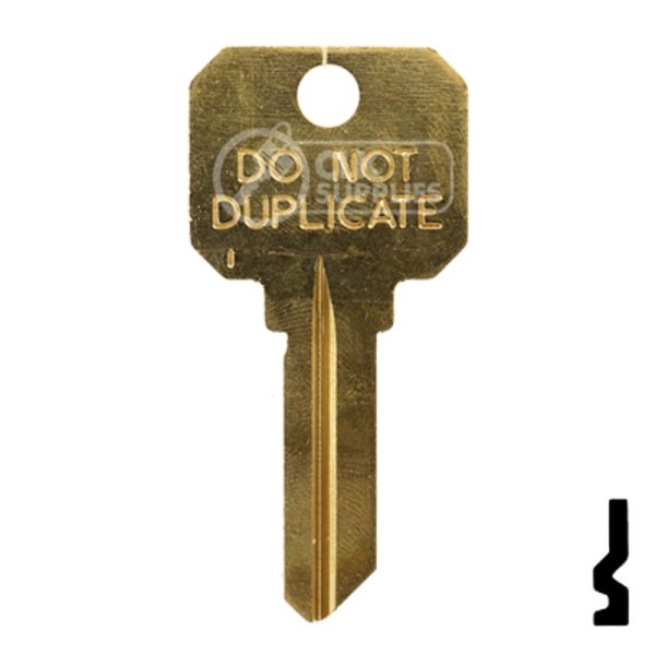 Uncut DND Key Blank | Schlage | SC8 Discount