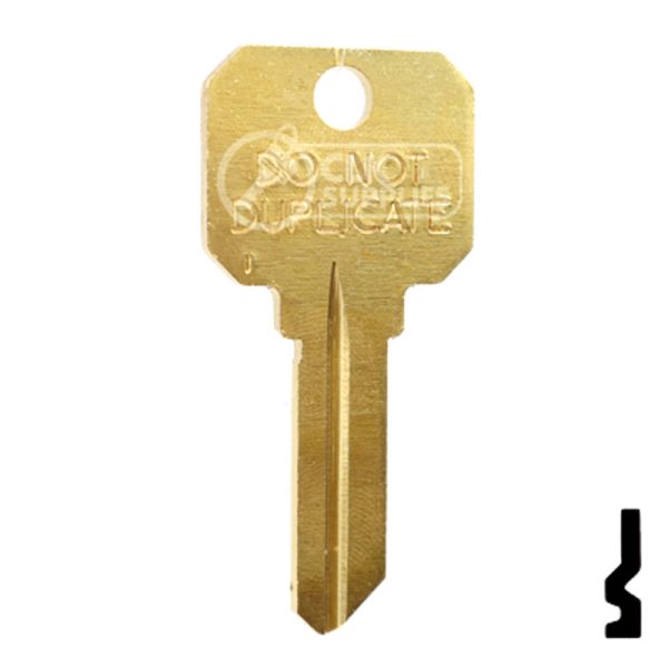 Uncut DND Key Blank | Schlage | SC8 Discount - Image 3