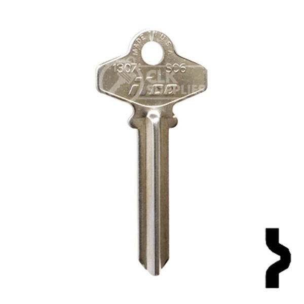 Uncut  Key Blank | Schlage | 1307A, SC6 Sale - Image 2
